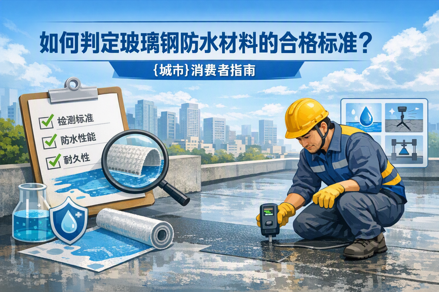 如何判定玻璃钢防水材料的合格标准? 五家渠 消费者指南