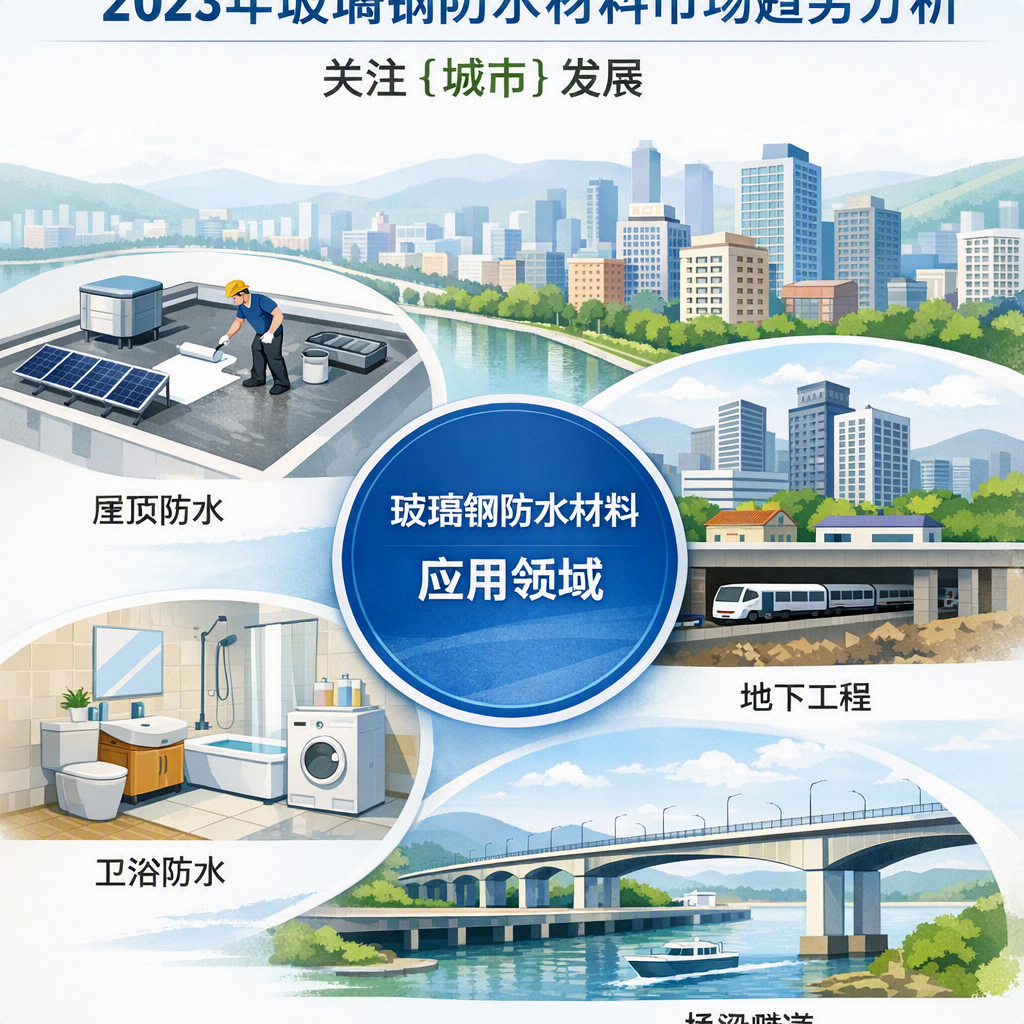 2023年玻璃钢防水材料市场趋势分析,关注 五家渠 发展