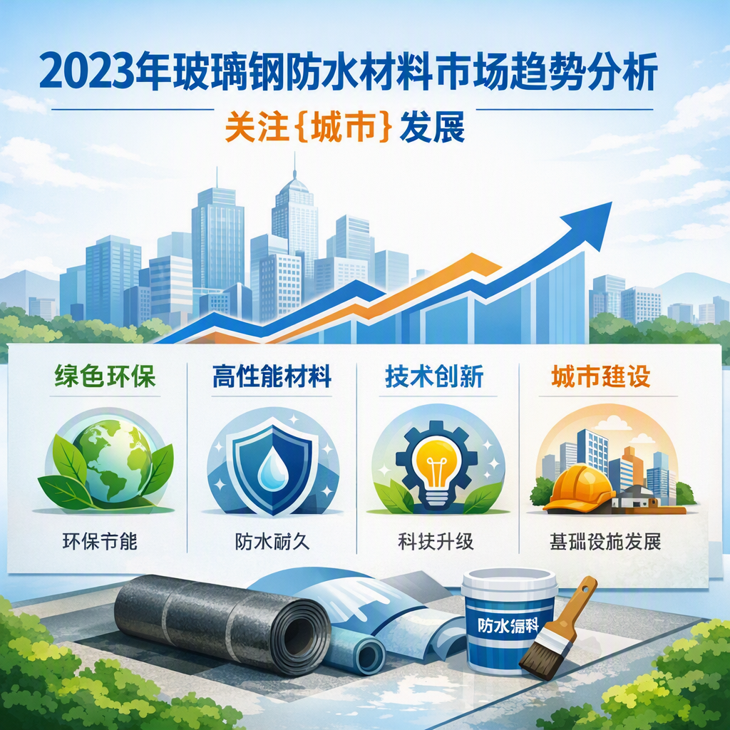 2023年玻璃钢防水材料市场趋势分析,关注 五家渠 发展
