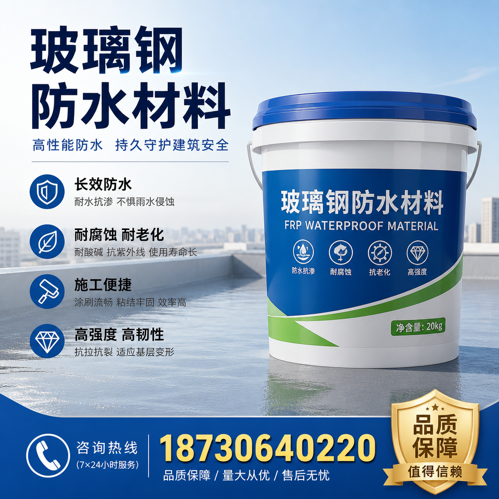 专家解析:玻璃钢防水材料的市场前景分析在 五家渠